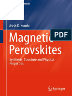 Magnetic Perovskites_ Synthesis, Structure and Physical Properties-Springer India (2016)