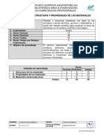 Estructura y Propiedades de Materiales