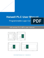 User's Manual of Haiwell H and N Series PLC MPU