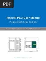 User's Manual of Haiwell PLC Programmable Power Module