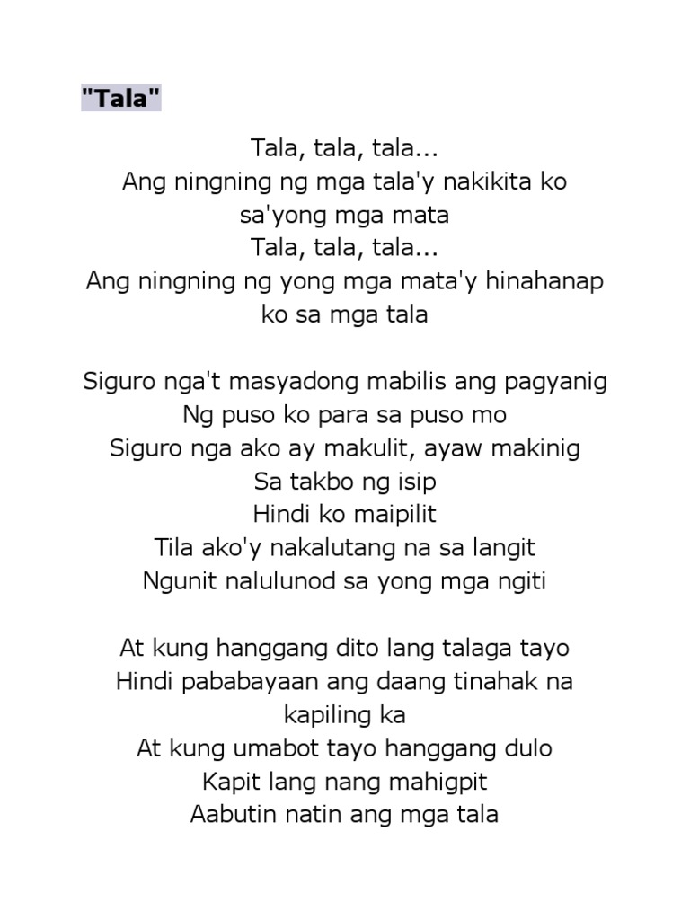 Tala | PDF