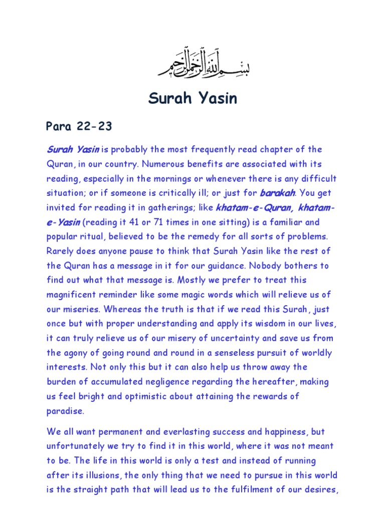 Surah Yasin Prophets And Messengers In Islam God In Islam