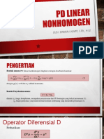 PD Linear Nonhomogen