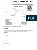 Productos notables y álgebra