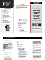 Analisis Critico - (Triptico) PDF