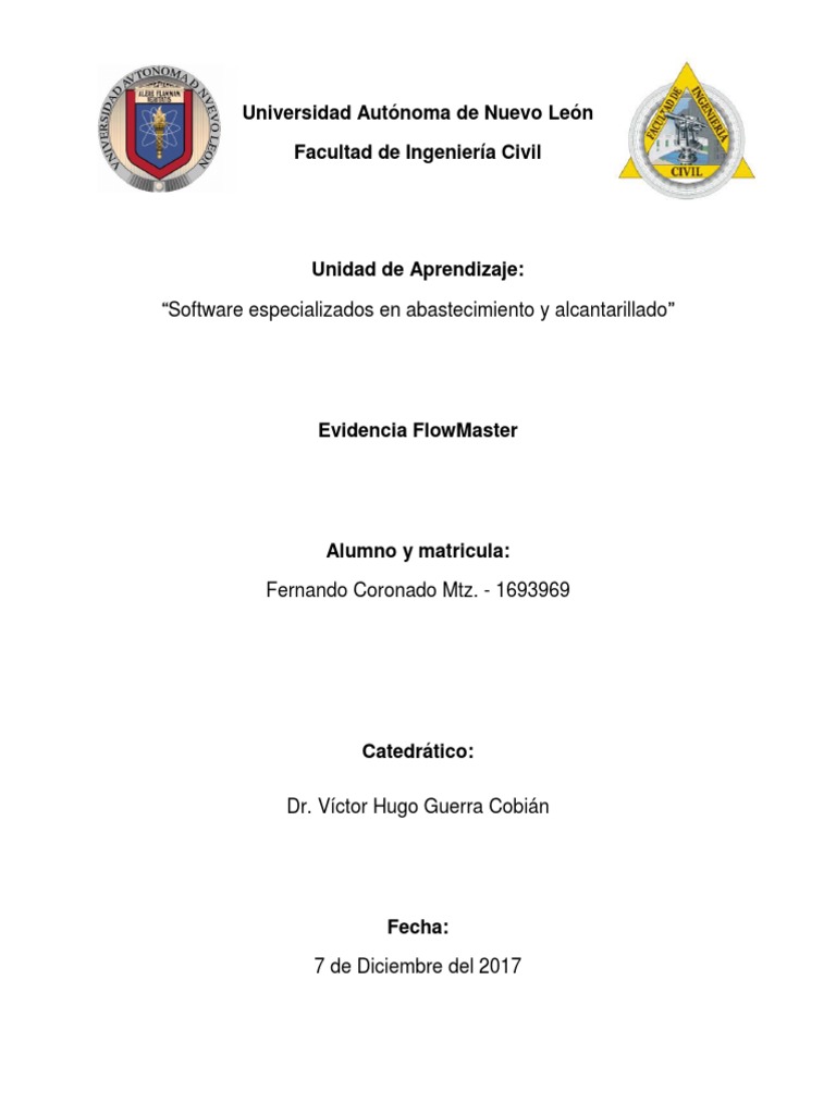 Word de Flowmaster | PDF | Software | Agua