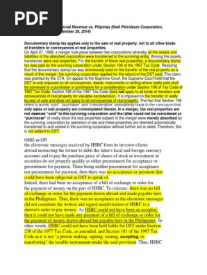 Case Notes