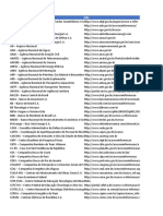 CGU - Relação de e-SICs - 2018