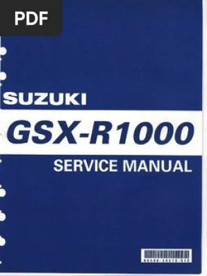 スズキGSX-R1000 K1 サービスマニュアル日本語