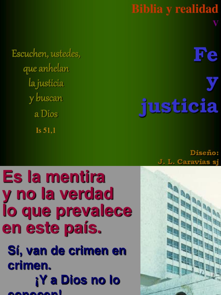 Fe y Justicia PDF