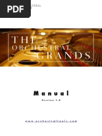 Orchestral Tools - The Orchestral Grands Manual