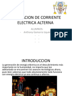 Generacion de Corriente Electrica Alterna