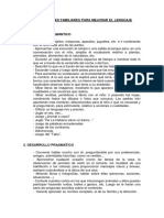 Orientaciones Familiares para Mejorar El Lenguaje