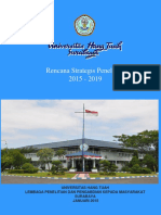 Renstra Universitas Hang Tuah Surabaya