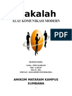 Makalah Alat Komunikasi