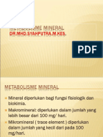 Metabolisme Mineral