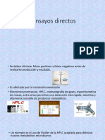 Ensayos Directos