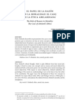 El Papel de La Razón en La Moralidad: El Caso de La Ética Abelardiana - Jimmy Washburn