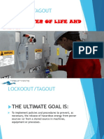 Lockout/Tagout: It'S A Mater of Life and Death