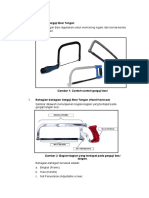 Kertas Penerangan (Gergaji Besi Tangan)