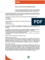 Clasificación Escuelas de Administración