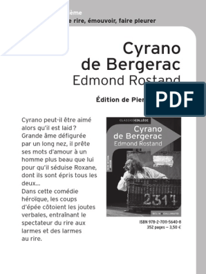 cyrano de bergerac pdf