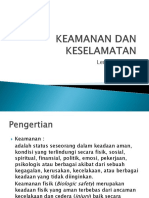 Keamanan Dan Keselamatan