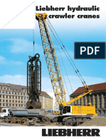 Liebherr Brochure Duty Cycle Crawler Cranes HS Series EN PDF