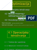 3 Optimizacija