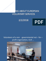 learning about europeans voluntary services