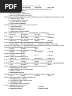 Diagnostic Test - Gen. Ed. (No. 4)