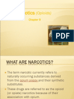 Narcotics: (Opioids)