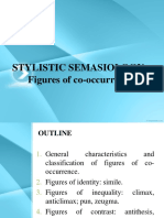 Stylistic Semasiology - Figures of Co-Occurrence