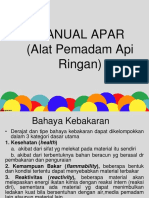 MANUAL APAR (Alat Pemadam API Ringan)