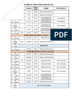 Scheme of Work Form 2 English 2018: Week Types Lesson (SOW) Theme Unit (Pulse 2)