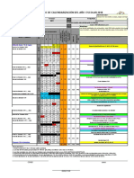 Modelo Calendarizacion 2018