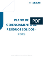 Plano de Gerenciamento de Resíduos Sólidos - PGRS