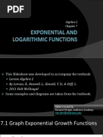 07 Exponential and Logarithmic Functions