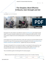 StrongLifts 5x5 - The Simplest, Most Effective Workout Program