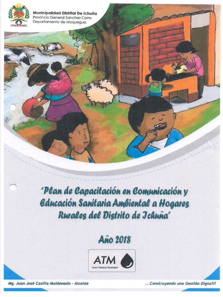 Plan de Capacitacion en Educacion Sanitaria Ambiental en Hogares ...