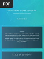 Siraj Raval'S Deep Learning: Student Handbook