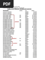 Tabela de Novos 01-09x1x