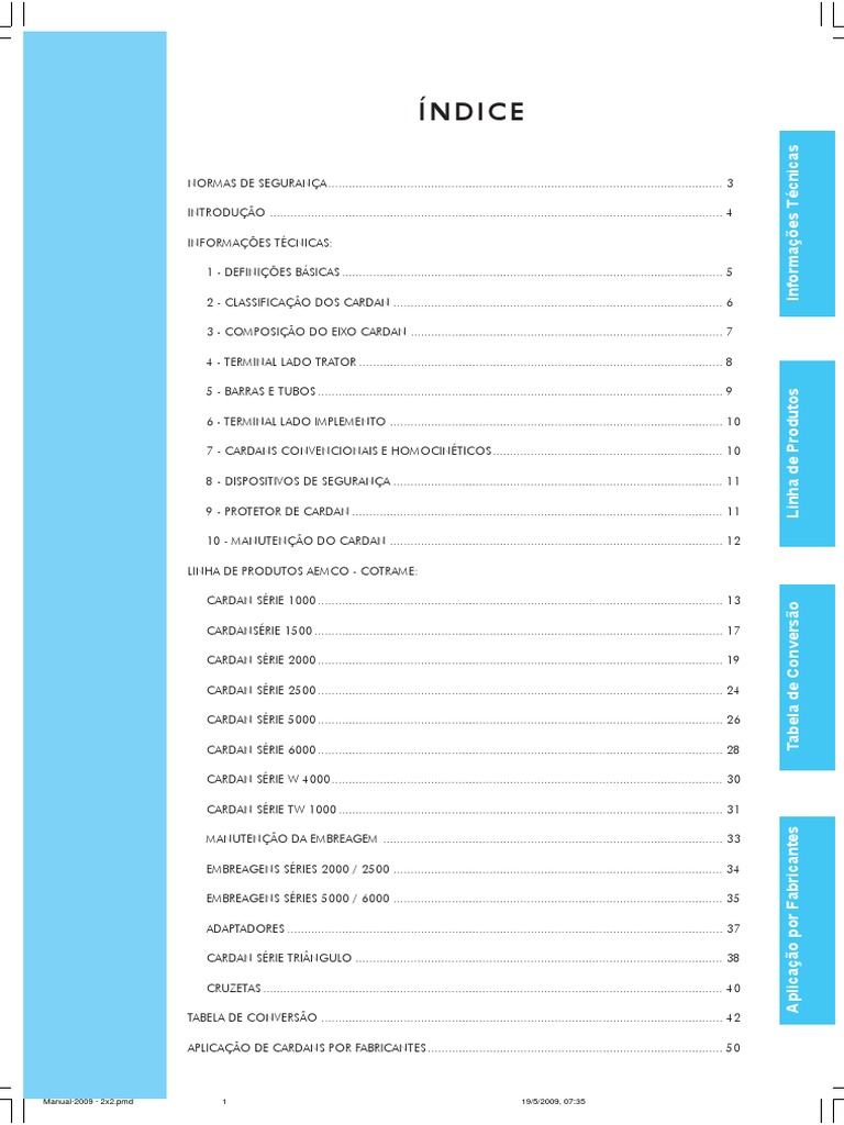 Catálogo de Cardans AEMCO 2023 | PDF | Máquinas | Engenharia Mecânica