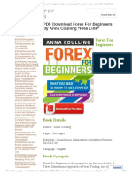 PDF Download Forex For Beginners by Anna Coulling - Free Link - Download PDF FULL