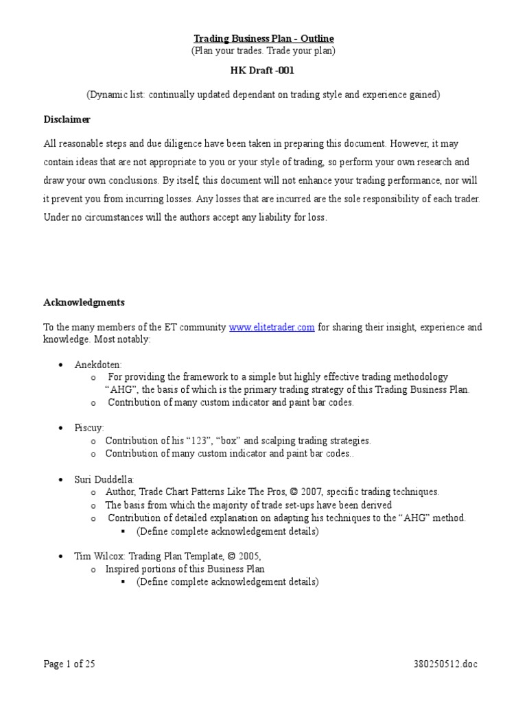 Drafting a business plan image