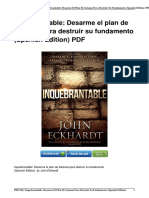 Inquebrantable Desarme Satanc3a1s Destruir Fundamento Isbn