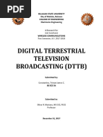 Digital Terrestrial Television Broadcasting