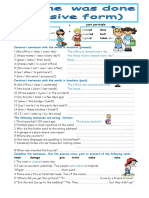 Is Done Was Done (Passive Form) PDF