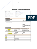 Plantilla de Plan de Unidad EL TEATRO COMO EXPRESIÓN