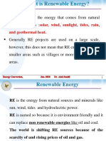 RE Is Basically The Energy That Comes From Natural Sources Such As